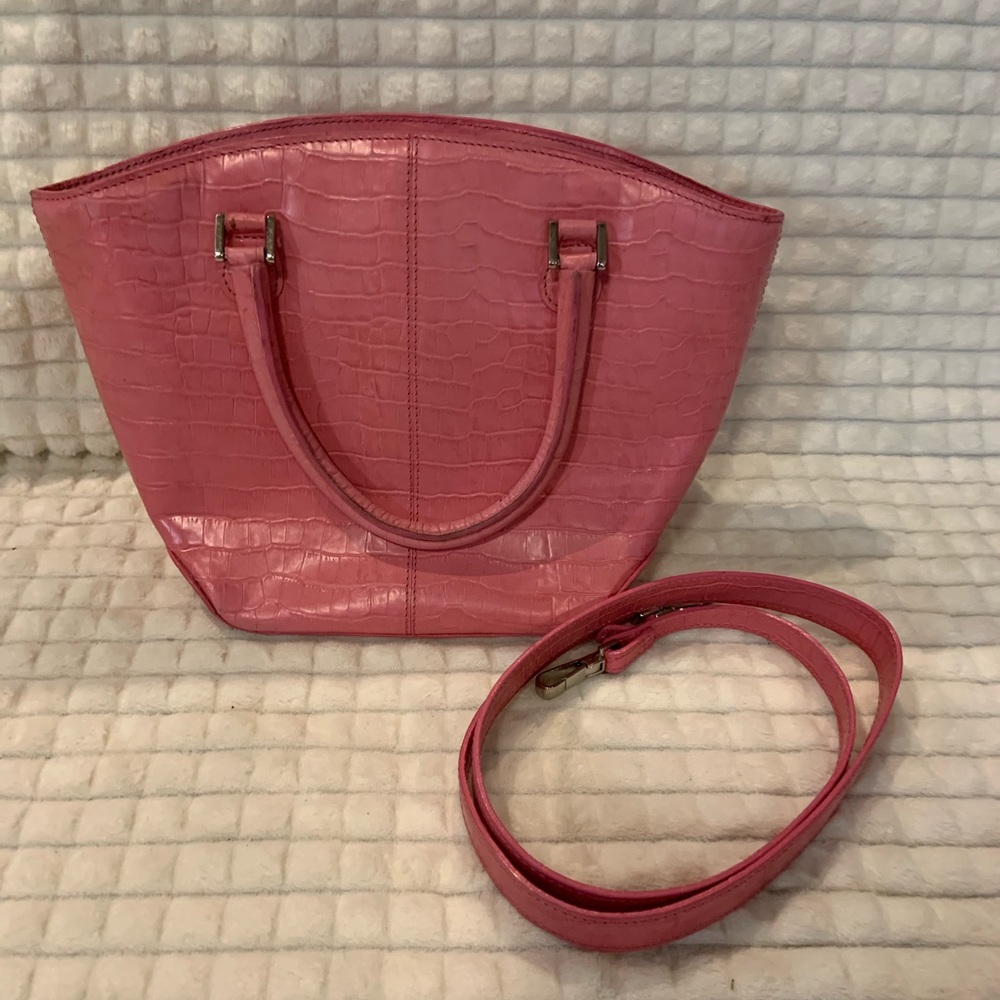 Small Pink Leather Talbots Purse